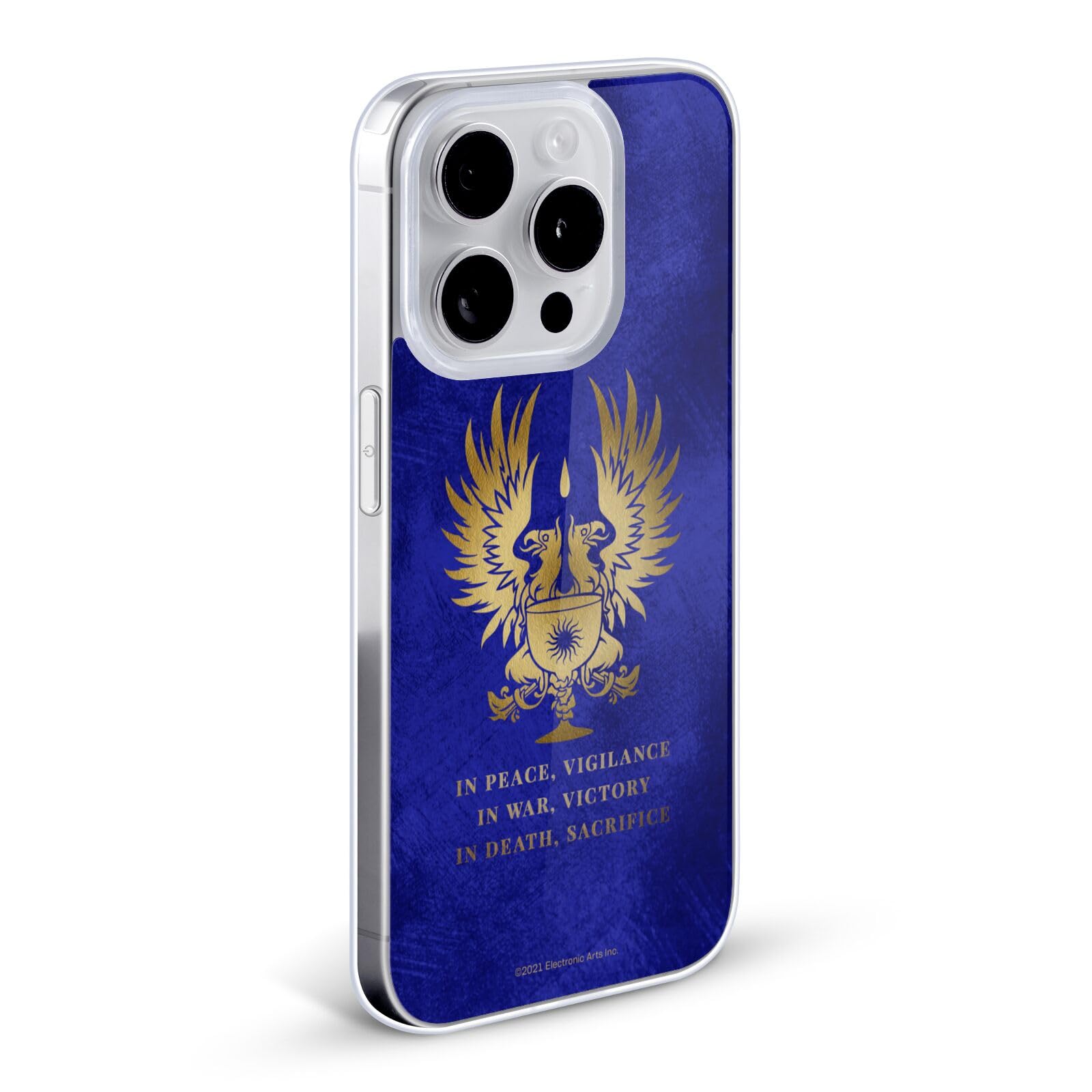 Official Dragon Age Grey Wardens Gold Heraldry Soft Gel Case for iPhone X/Xs - Licensed EA Bioware Gaming Phone Cover - Perfect for Fans & Cosplay Enthusiasts