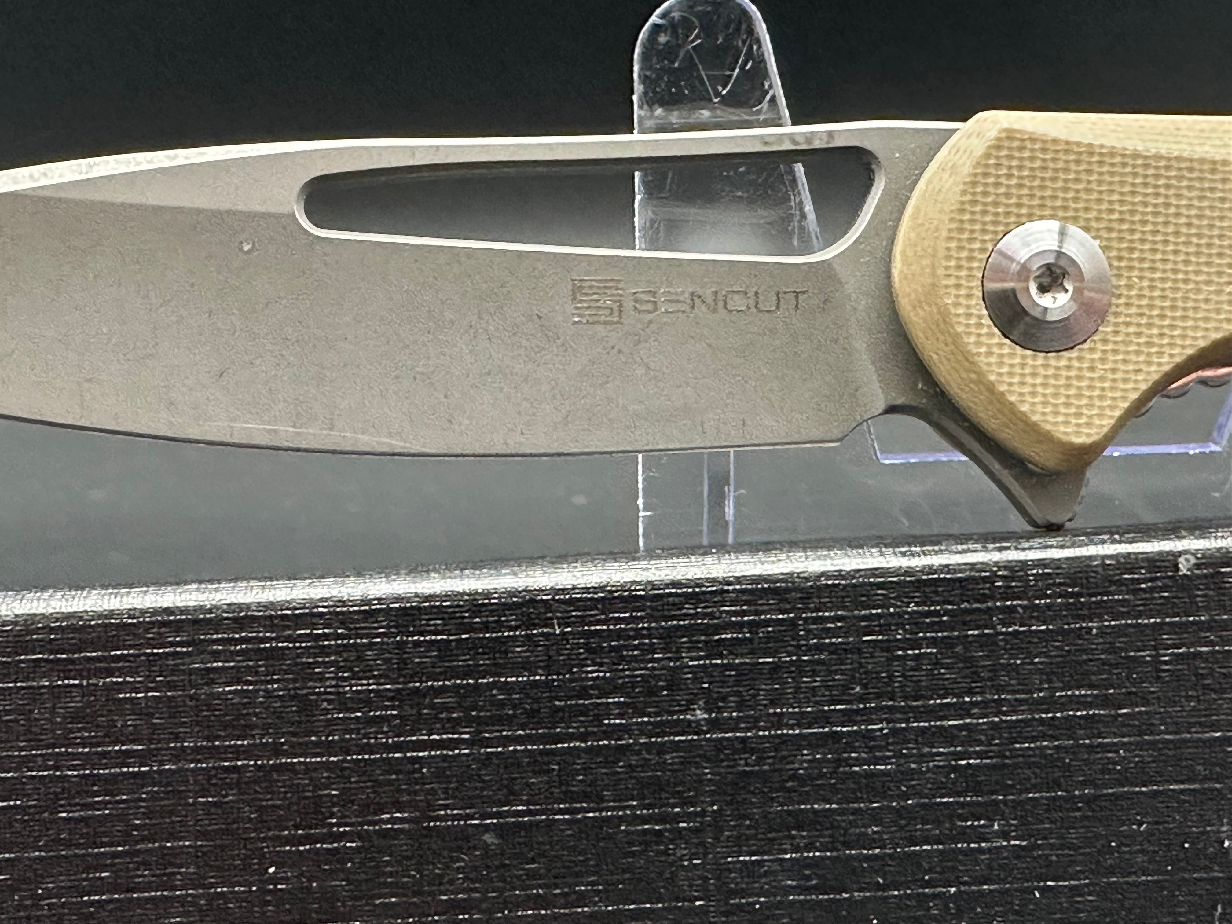 SENCUT Citius SA01B Liner Lock Folding Pocket Knife - EDC Everyday Carry, Outdoor Camping, Hiking & Survival Gear