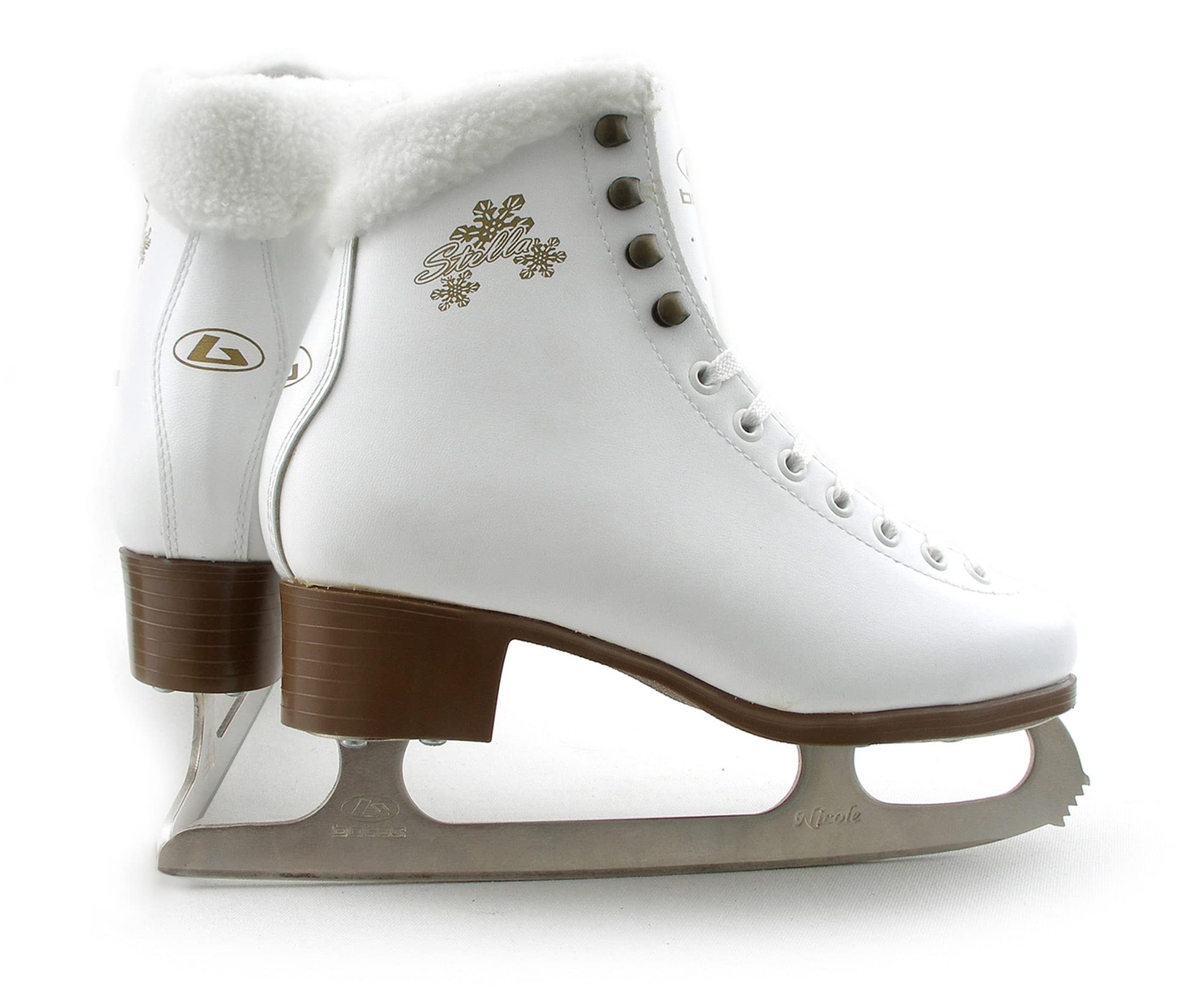 Women's Figure Ice Skates - Premium Czech-Made Boots with Skate Guards for Girls & Adults | Perfect for Ice Skating, Training & Competitions