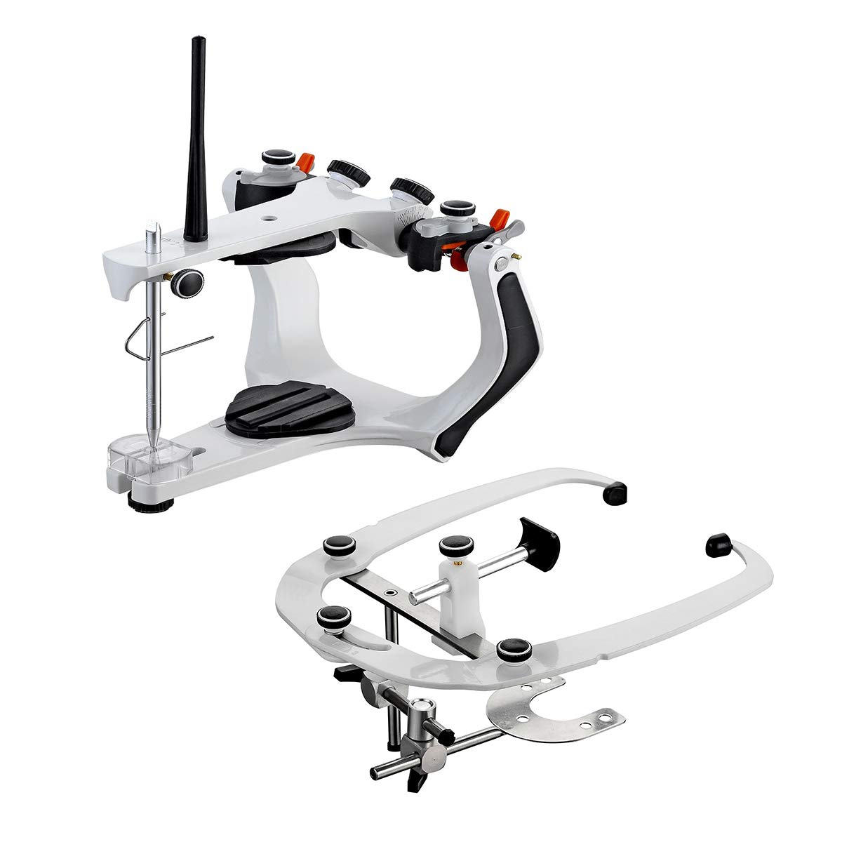 High Precision Semi-Adjustable Dental Lab Articulator with Standard Face Bow - Aries Outlets Professional Dental Equipment for Crowns, Bridges & Dentures (Aluminum Case Included) - Perfect for Dentists, Dental Labs & Prosthodontics