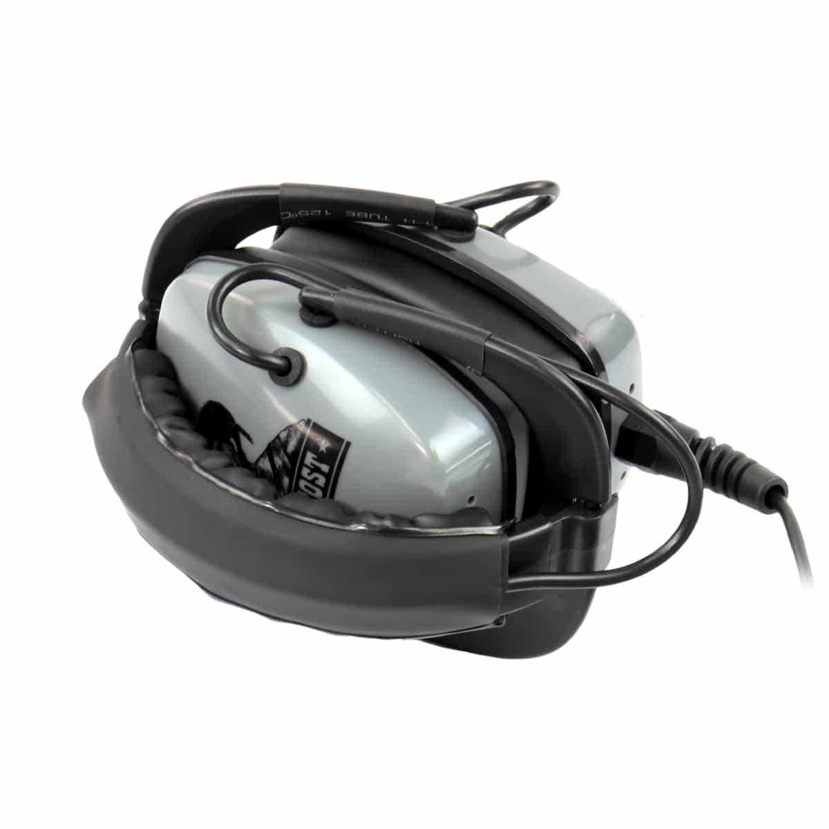 DetectorPro Gray Ghost Amphibian II Waterproof Metal Detecting Headphones for Nokta Legend, Simplex, Kruzer & Anfibio - Perfect for Beach Hunting, Underwater Exploration & Treasure Hunting Adventures