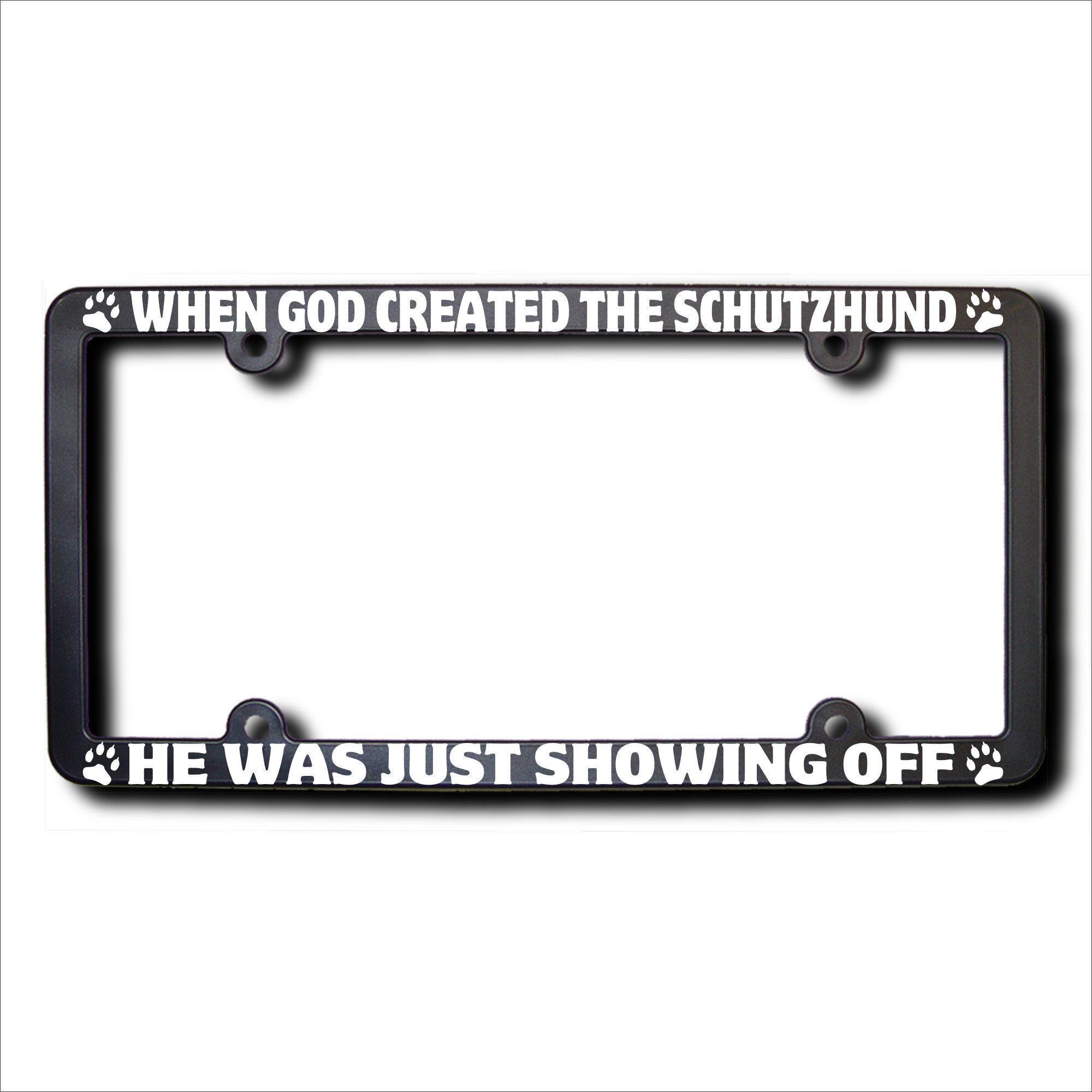 Schutzhund License Frame - Premium Customizable Dog Training Certification Display for German Shepherd & Working Dogs - Perfect for Kennels, Training Clubs & Dog Show Awards