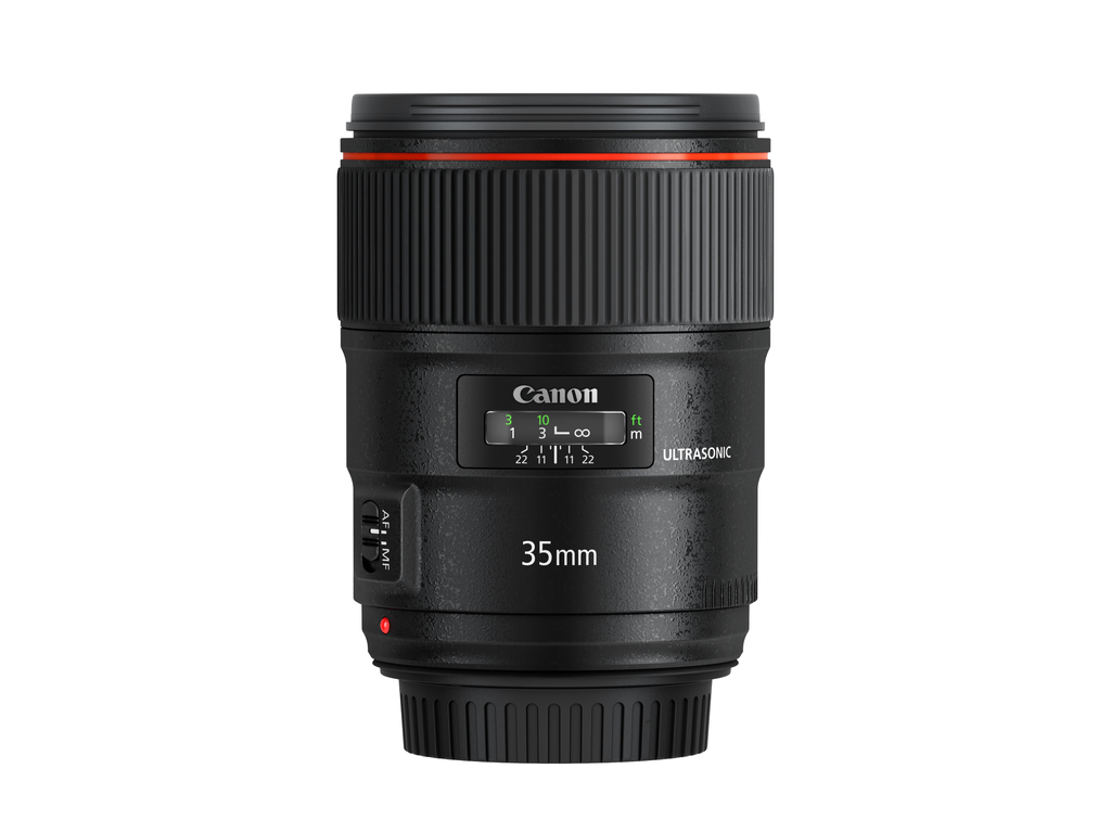 Canon EF 35mm F1.4L II USM Wide Angle Lens for Portrait & Landscape Photography - Perfect for Professional DSLR Cameras, Low Light Shooting & Travel Photography
