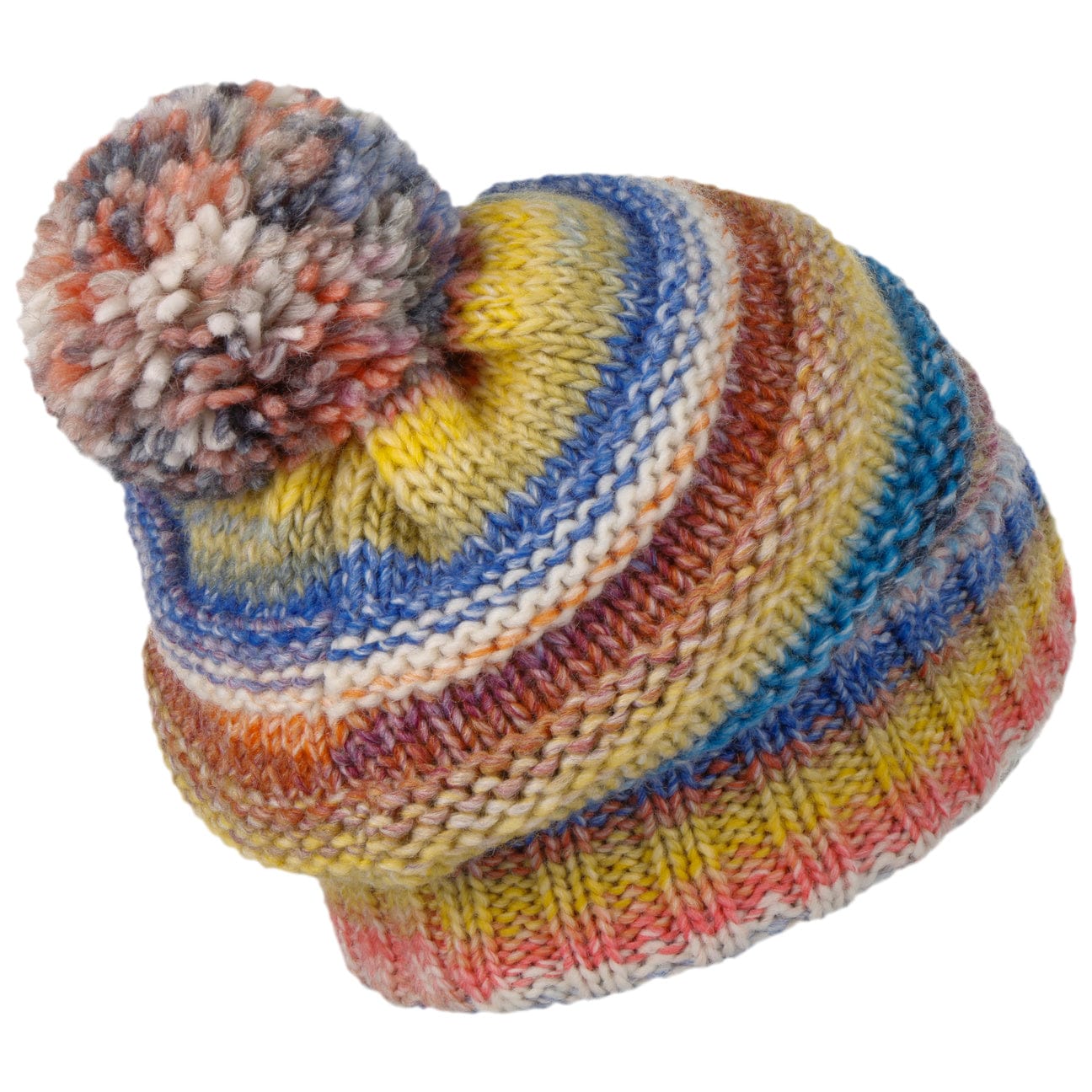 Lierys Faux Fur Pompom Beanie - Soft Winter Knit Hat for Women & Men - Cozy Cold Weather Accessory for Skiing, Snowboarding & Outdoor Activities