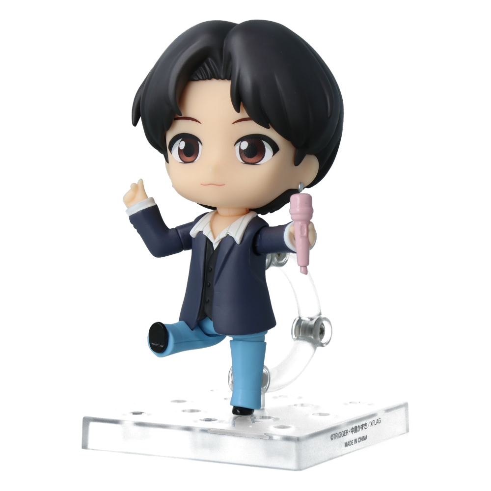 SUGA TinyTAN BTS Nendoroid Figure - Cute Collectible Anime Doll for K-Pop Fans, Home Decor & Gift for ARMY