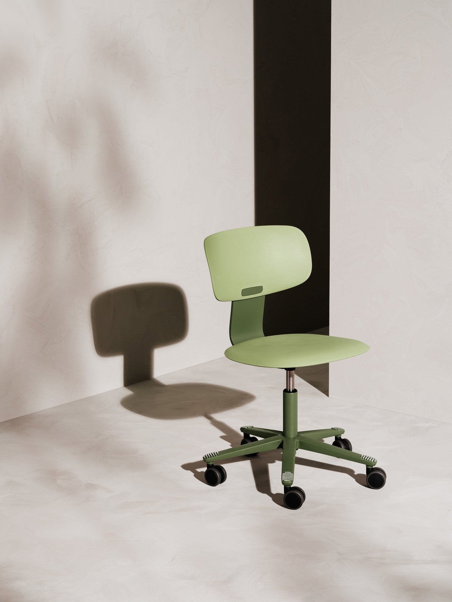 HÅG Tion 2140 Ergonomic Office Chair with Adjustable Armrests - Grey Moss Fabric - Perfect for Home Office, Gaming & Workspace Comfort