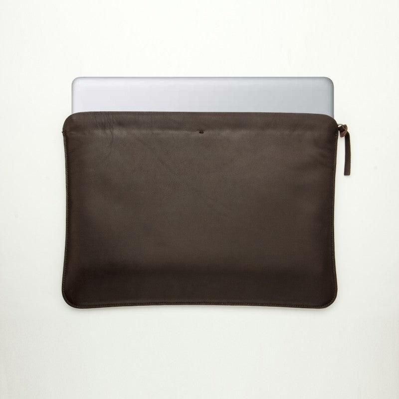 Premium Labrador Leather Soft Case for 15-inch Laptops - Durable & Stylish Protection for Work, Travel & Everyday Use