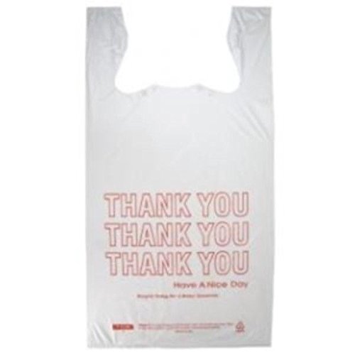 Premium HDPE Plastic T-Shirt Grocery Bags 8