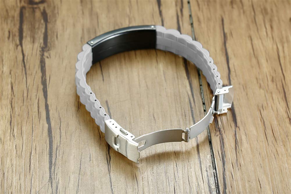 Christian Silicone Bracelet with Bible Verses - Inspirational Scripture Wristband for Men, Faith-Based Gift for Husband, Father & Boys - Perfect for Church, Daily Wear & Spiritual Encouragement