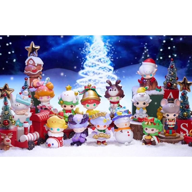 DIMOO Christmas 2020 Series Complete Set - Limited Edition Holiday Collectible Figures for Display, Gifts & Christmas Decorations