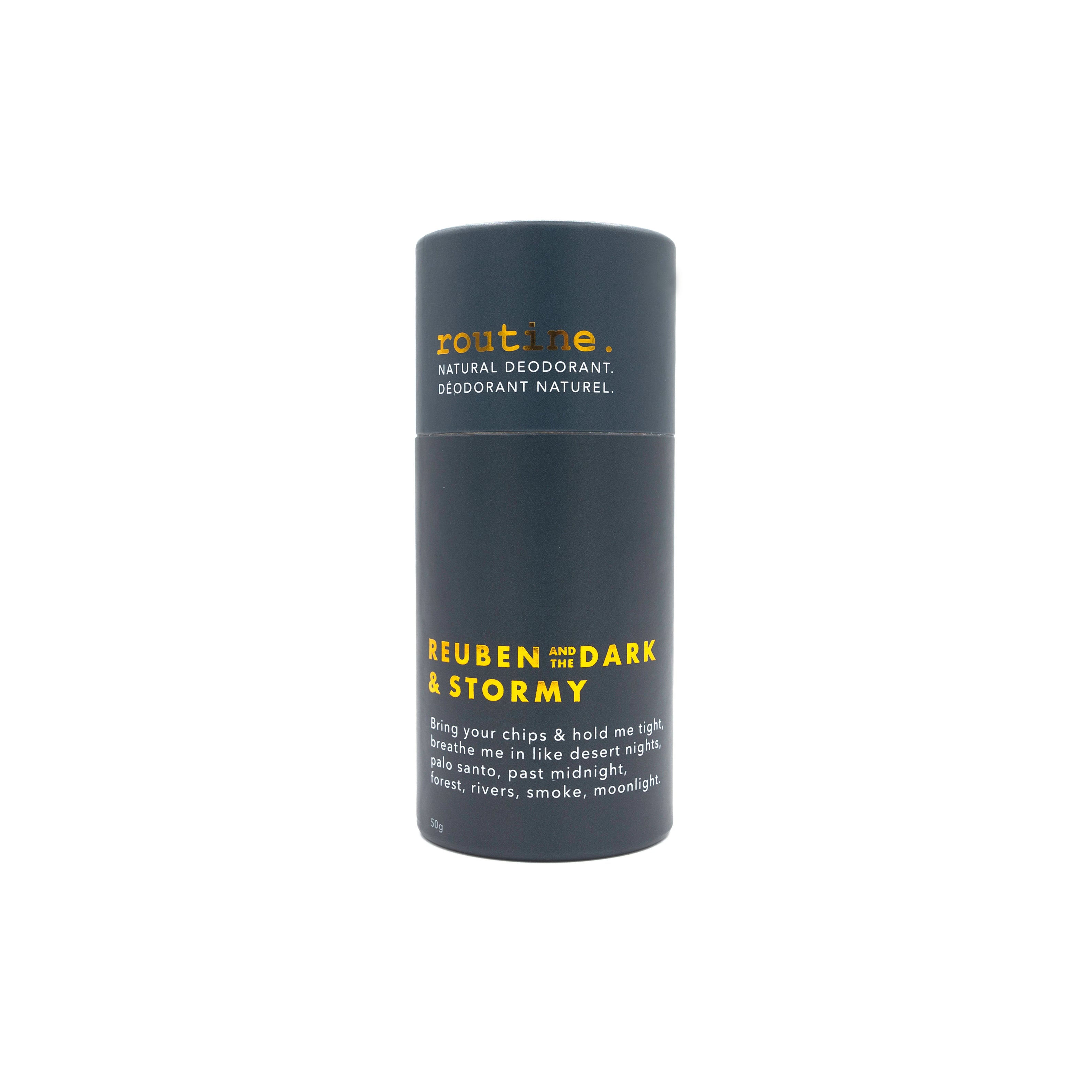 Routine Natural Deodorant Stick - Aluminum-Free, Vegan & Cruelty-Free for Sensitive Skin | Fresh All Day Protection for Workouts & Daily Use