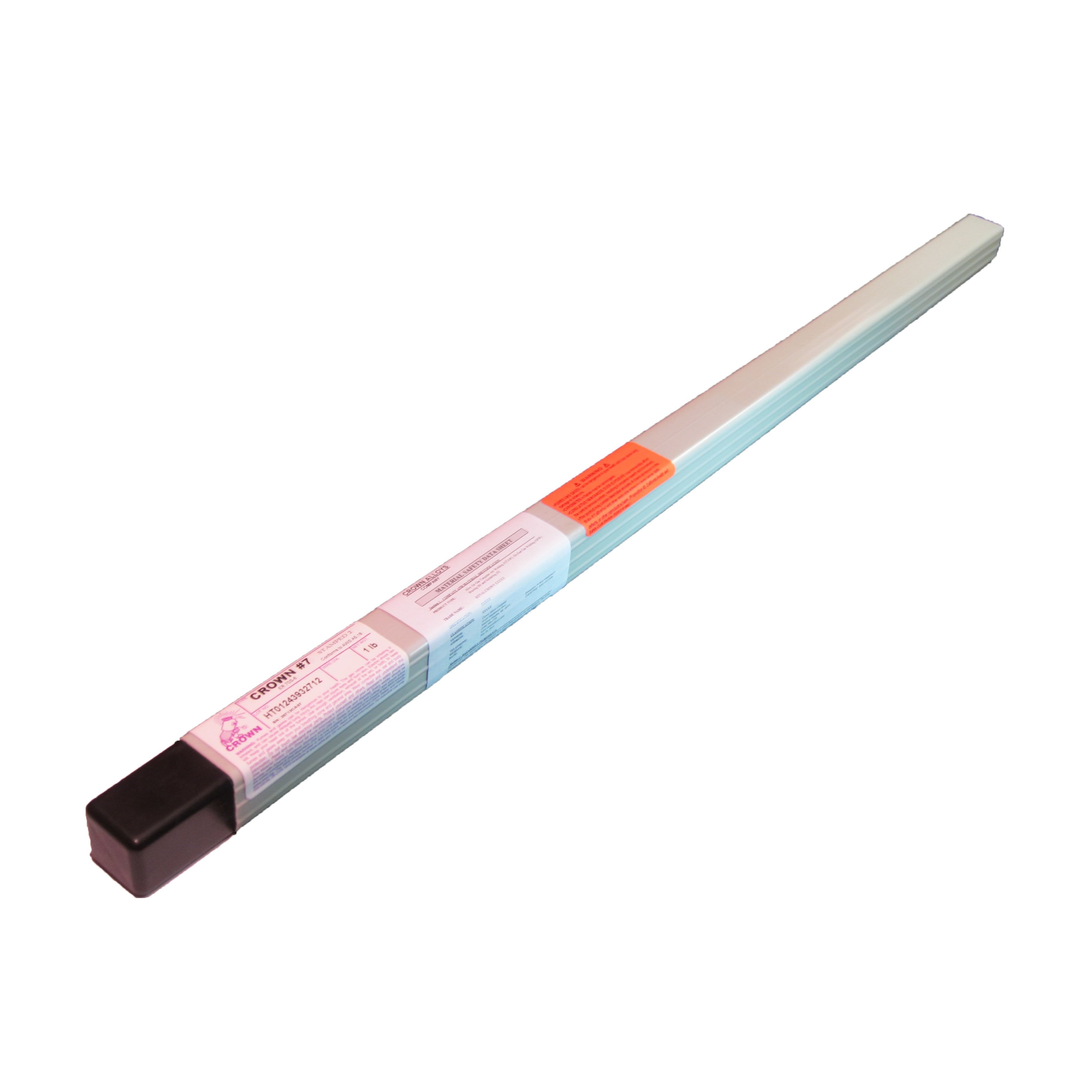 CROWN 7 3/32x36 TIG Welding Rod - 1lb Tube (MTCR7/TN BP) - Premium Alloy Welding Electrodes for Stainless Steel, Aluminum & Metal Fabrication - Ideal for Automotive, Construction & DIY Welding Projects