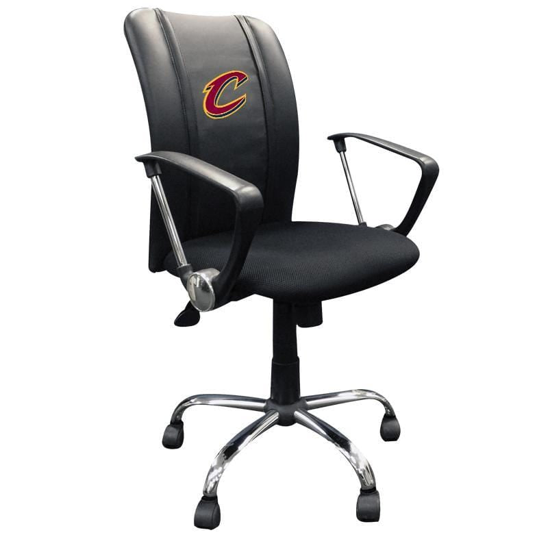 NBA Team Logo Dreamseat Curve Ergonomic Office Chair - Adjustable Height & Lumbar Support for Home, Gaming & Workspace Comfort