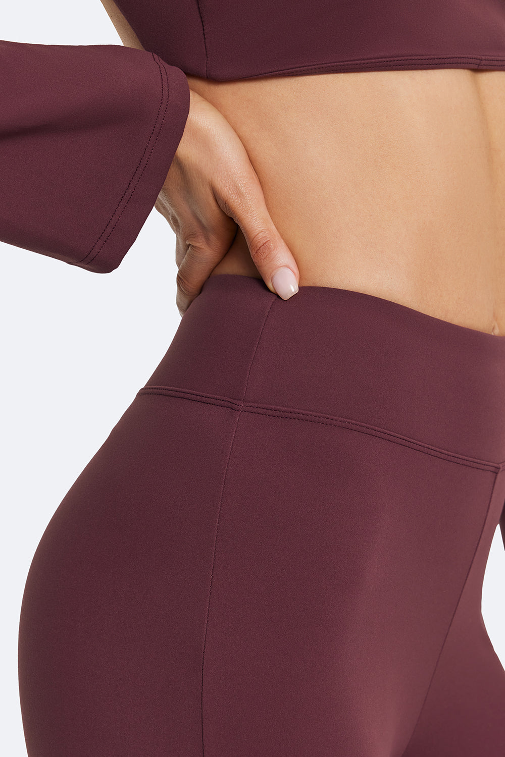 High Waisted Flared Leggings for Women - Stretchy Yoga Pants with Tummy Control - Perfect for Workouts, Yoga & Casual Wear