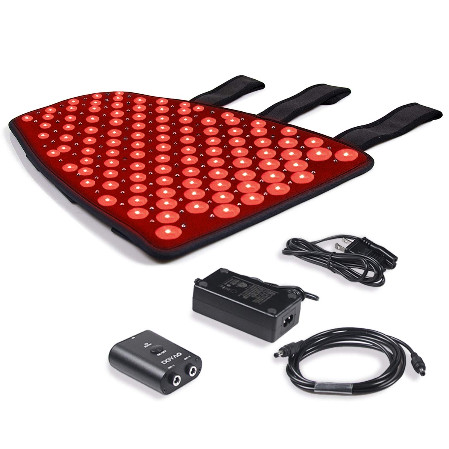 Red Light Therapy Device for Pain Relief - Near Infrared Light Therapy Belt for Waist, Back & Shoulder Pain, Muscle Relaxation - Home & Office Use - Perfect Gift for Men & Women - Ideal for Post-Workout Recovery, Chronic Pain Management & Stress Relief