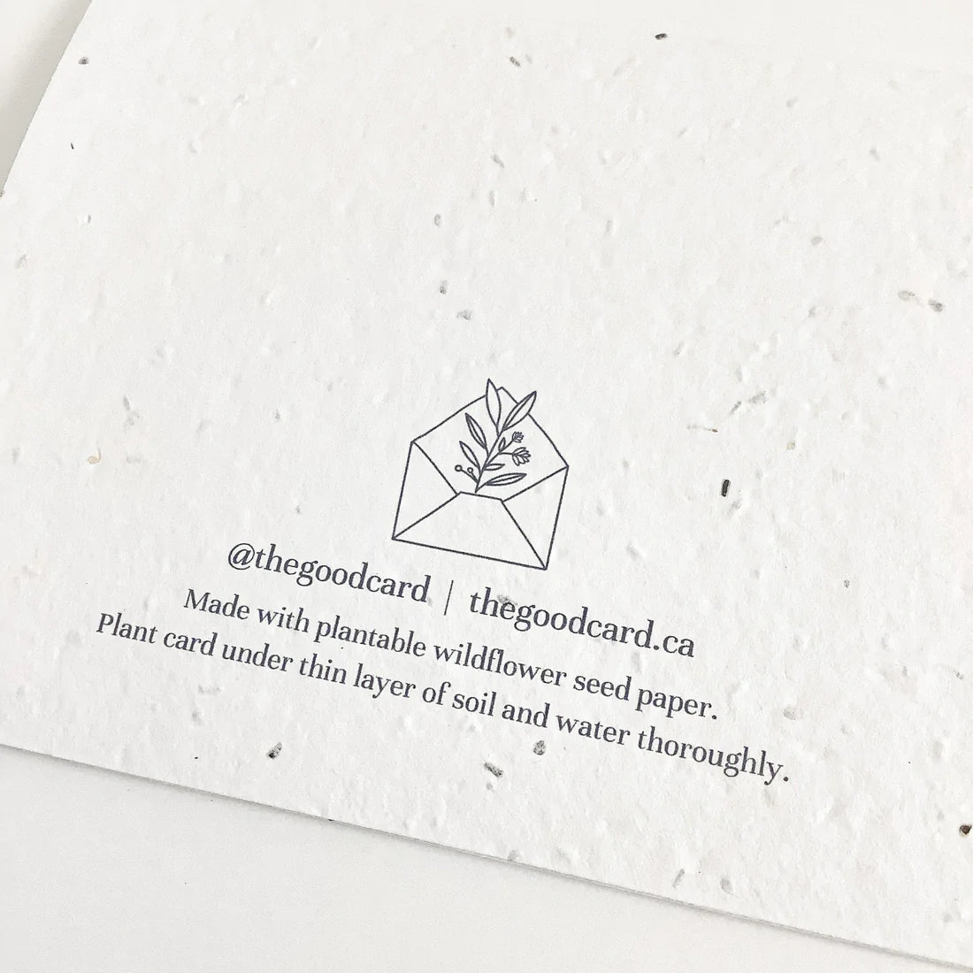 Eco-Friendly Plantable Holiday Greeting Card with Seeds - Christmas, New Year Greenery Card for Sustainable Celebrations | Perfect for Holiday Gifts, Office Parties & Eco-Conscious Consumers