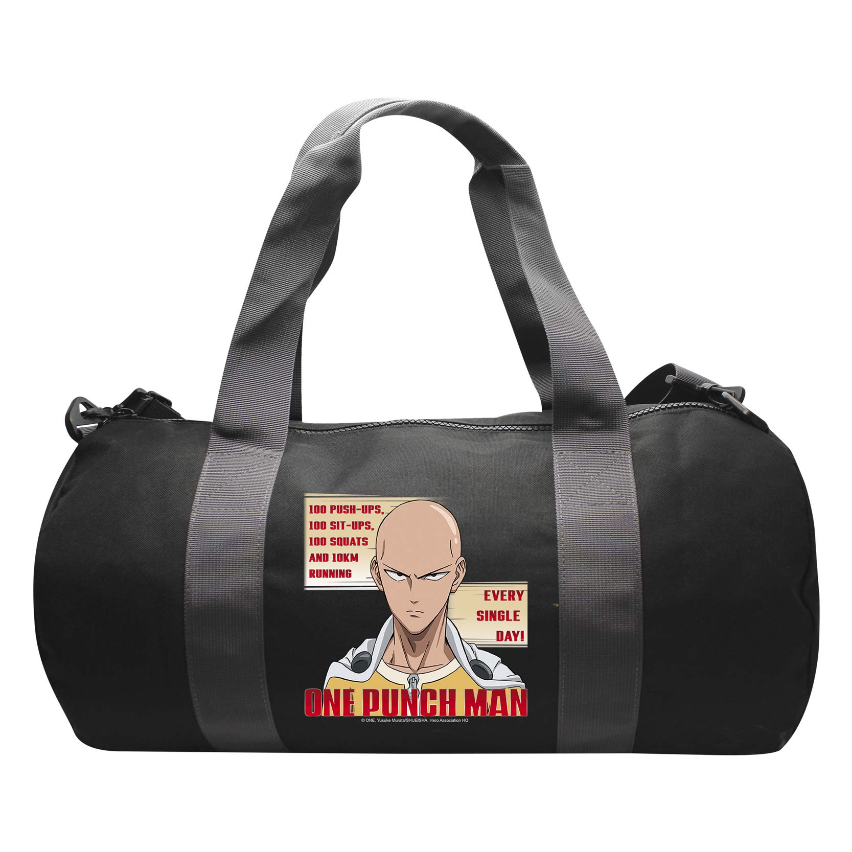 ABYSTYLE One Punch Man Training Bag - Anime Gym Workout Duffle for Fitness, Martial Arts & Cosplay | Perfect for Gym, Travel & Anime Conventions