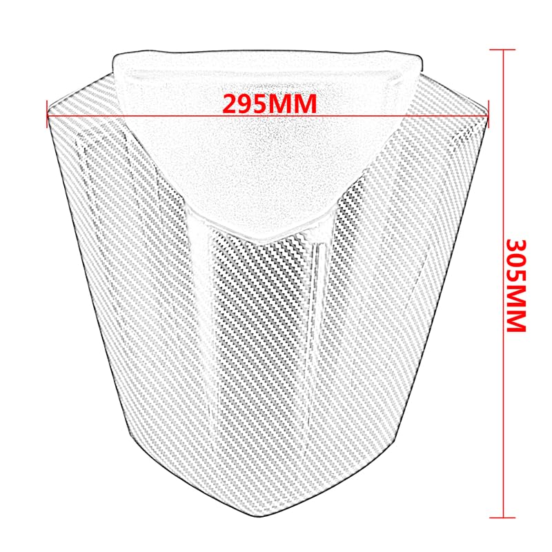 Honda CB500F CBR400R CBR500R Motorcycle Rear Seat Cowl Cover - Matte Black Tail Fairing for 2016-2023 Models | Solo Riding & Custom Styling Upgrade