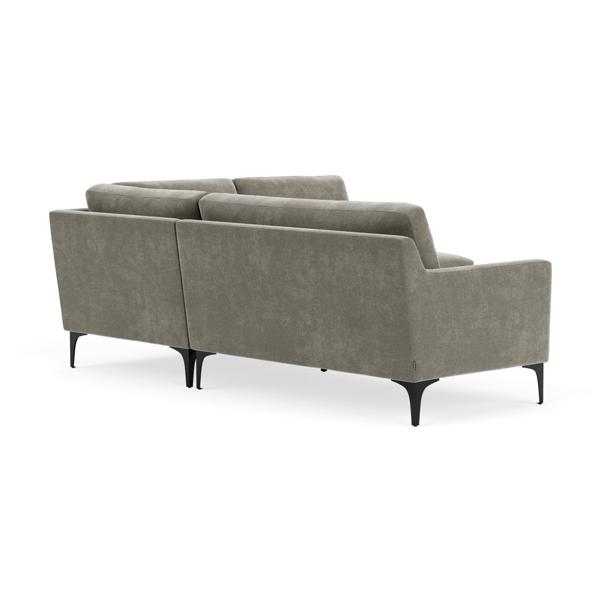 Astha Fabric Right Corner Sofa - Modern L-Shaped Sectional Couch for Living Room, Home Theater & Small Spaces | Comfortable & Stylish Lounge Furniture