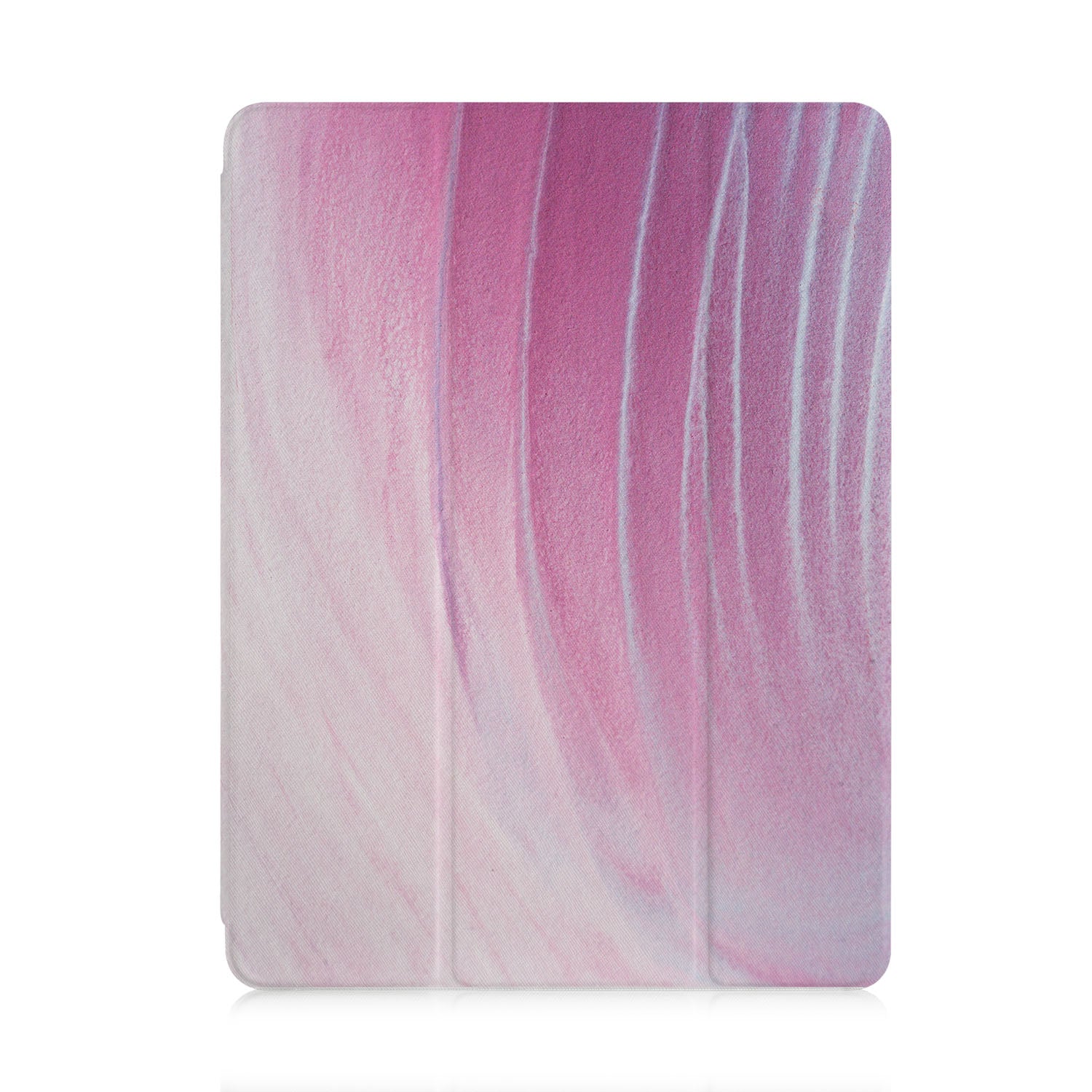 Premium iPad Trifold Case with Oil Painting Abstract Design - Slim Protective Cover for iPad Air/Pro (6th-10th Gen) - Perfect for Work, Travel & Home Use
