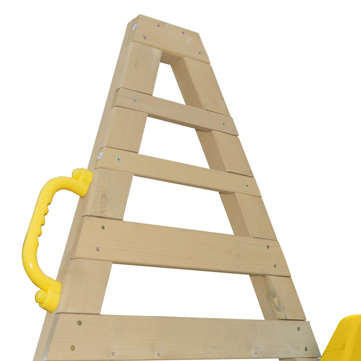 Jumbo 3m Climb and Slide Playground Set in Yellow - Outdoor Backyard Fun for Kids Birthday Parties & Family Gatherings