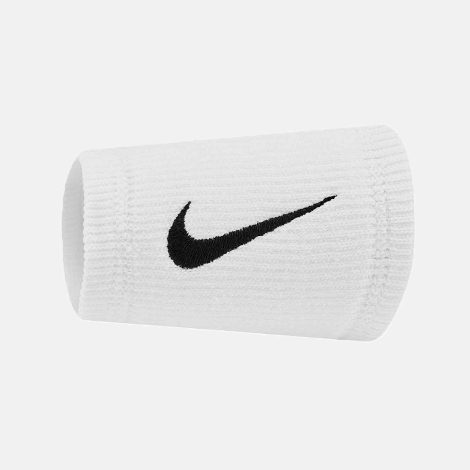 Nike Elite Doublewide Wristbands 2 Pack - Sweat Absorbent Sports Wristbands for Basketball, Tennis & Workout - Durable & Comfortable for Athletes & Fitness Enthusiasts