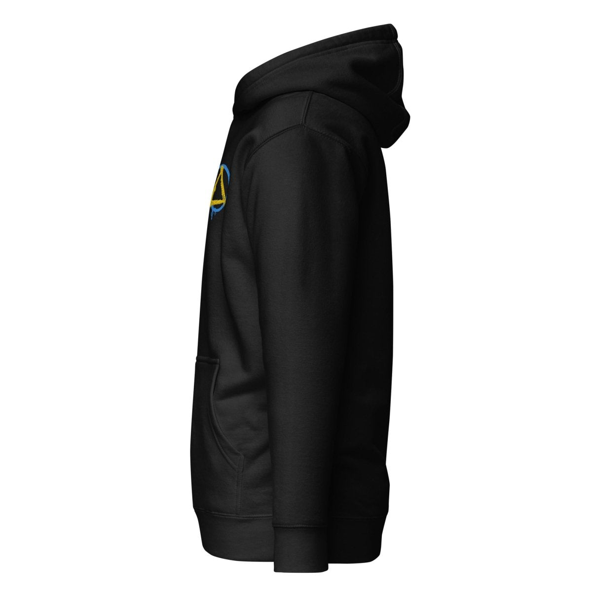 Graffiti Sobriety Symbol Unisex Hoodie - Stylish Streetwear for Men & Women - Perfect for Recovery Support, Urban Fashion & Everyday Wear
