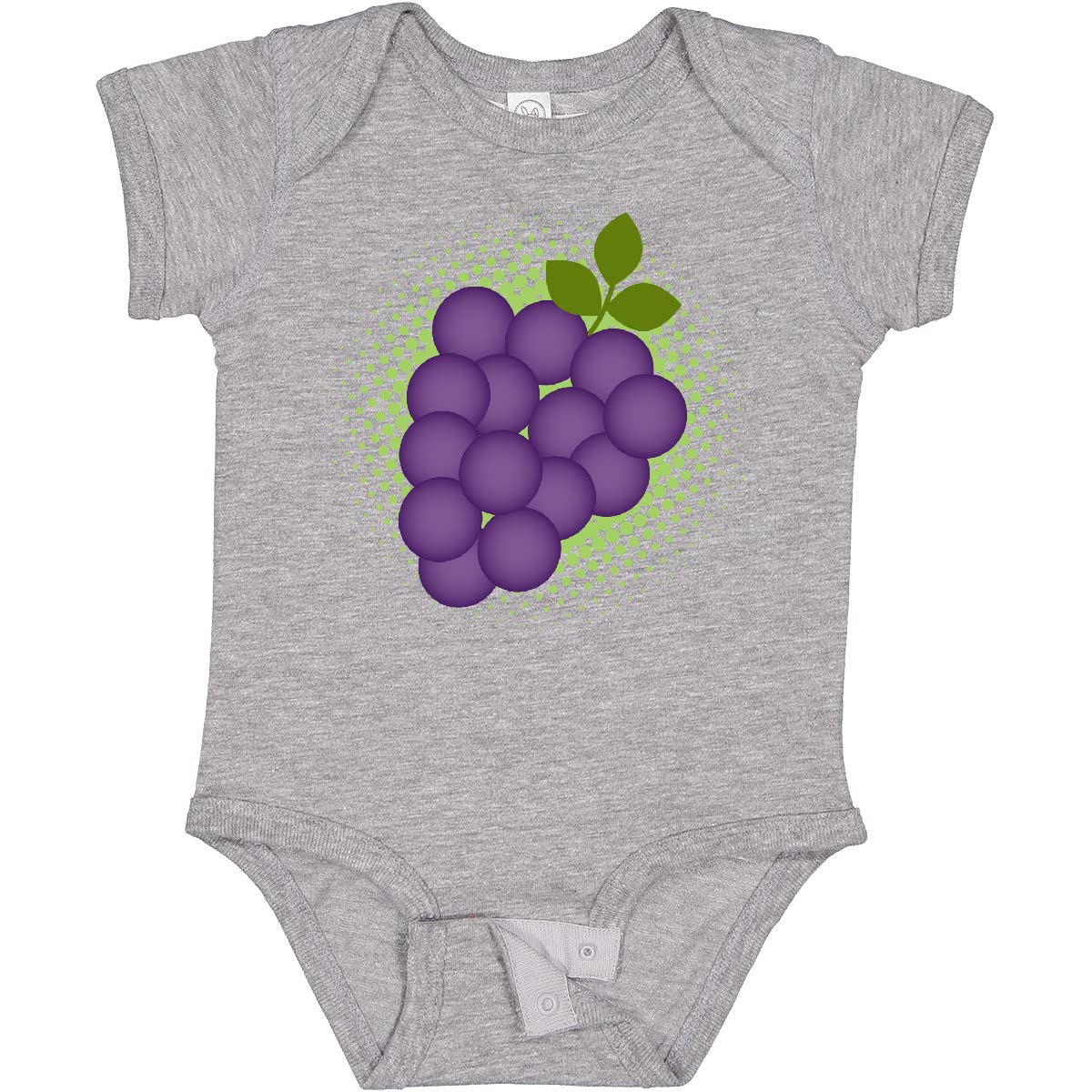 Inktastic Grapes Vineyard Fruit Grape Grower Baby Bodysuit - Soft Cotton Onesie for Infants & Toddlers - Perfect for Vineyard Visits, Family Photos & Casual Outings