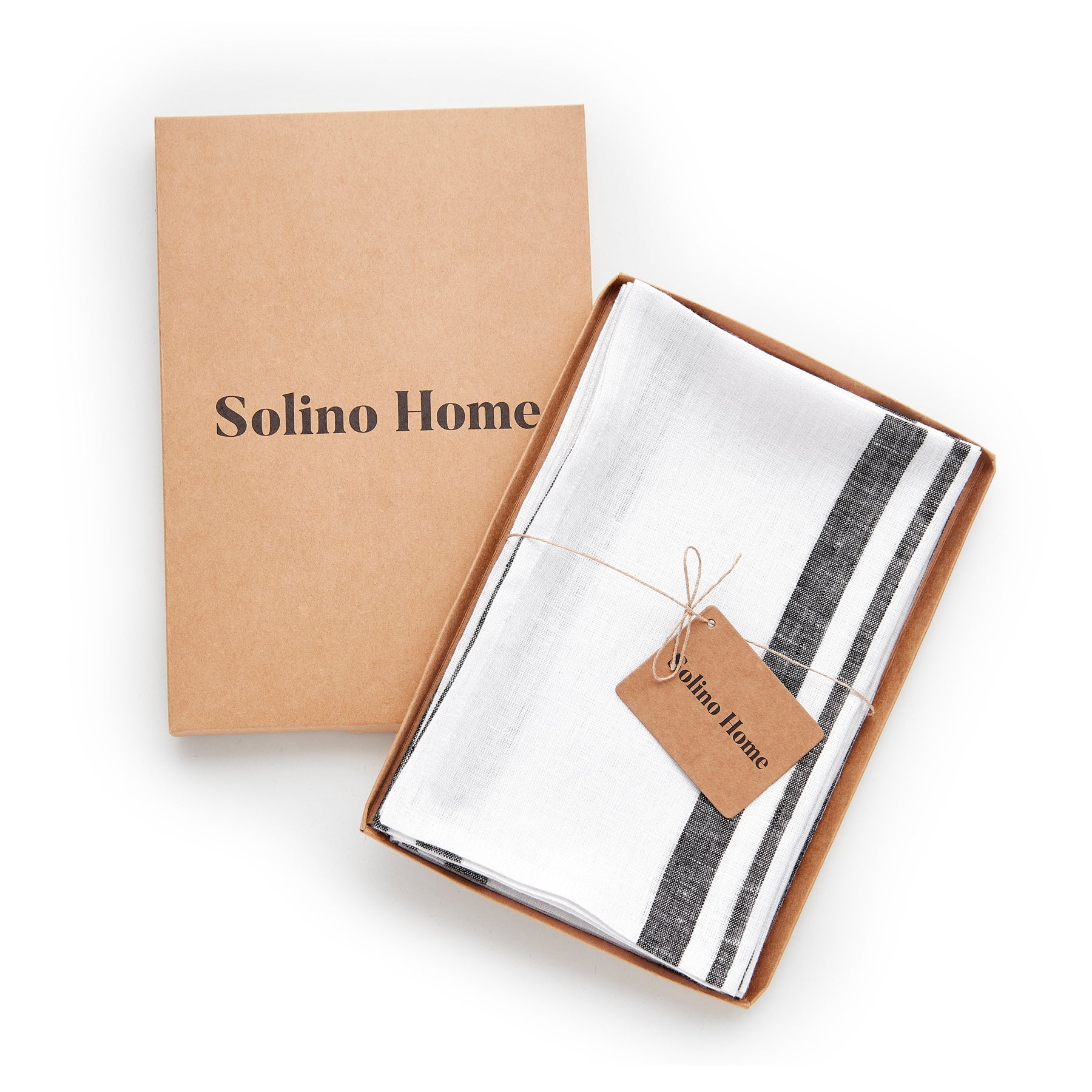 French Striped Cotton Napkins - Premium 12-Pack for Dining, Parties & Home Decor - Elegant Table Linens for Restaurants, Weddings & Everyday Use