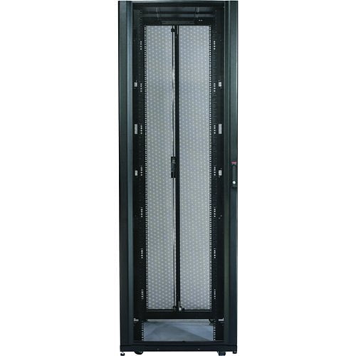 APC AR3150 Netshelter SX 42U Server Rack Cabinet - 1991.4mm x 750mm x 1070mm (HxWxD) - Black Enclosure for Data Center & Network Equipment Storage