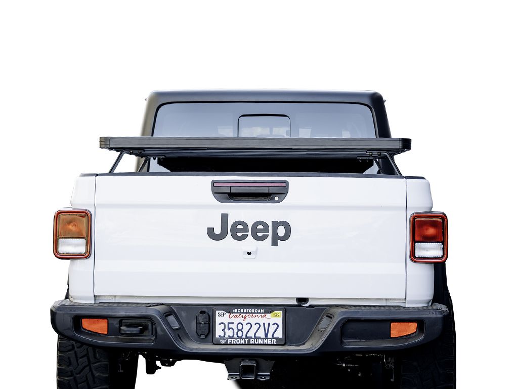 2019 Jeep Gladiator (JT) Slimline II Load Bed Rack Kit - Heavy Duty Aluminum Truck Bed Rack for Off-Road Adventures & Cargo Hauling