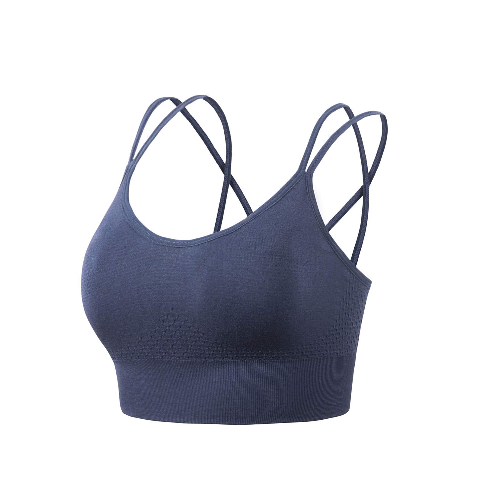 Plus Size Strapless Invisible Wireless Push Up Sports Bra for Women - High Support No Slip Design - Perfect for Yoga, Gym & Everyday Comfort