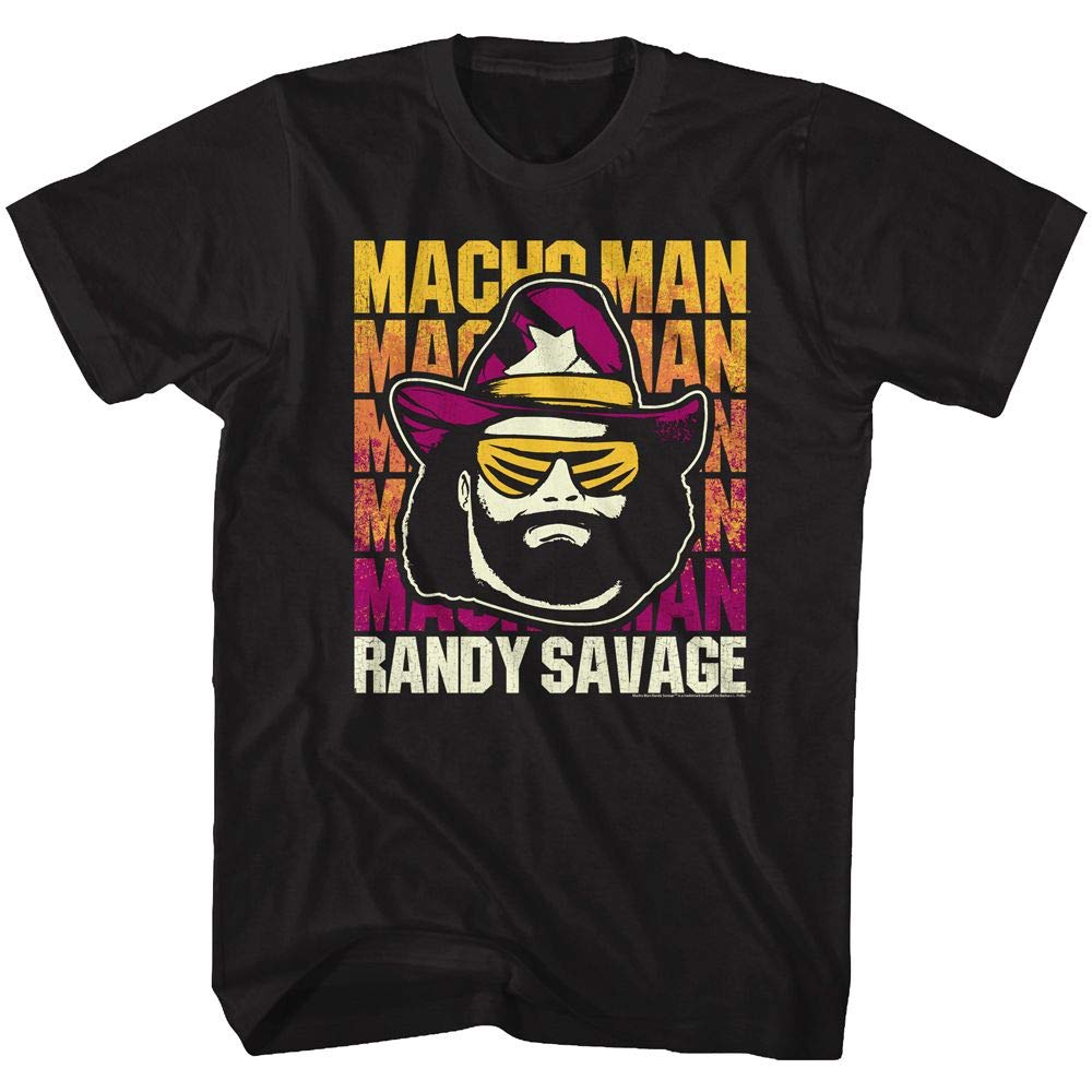 Macho Man Randy Savage T-Shirt for Men - Vintage Wrestling Tee - Perfect for Wrestling Fans, Gifts & Casual Wear