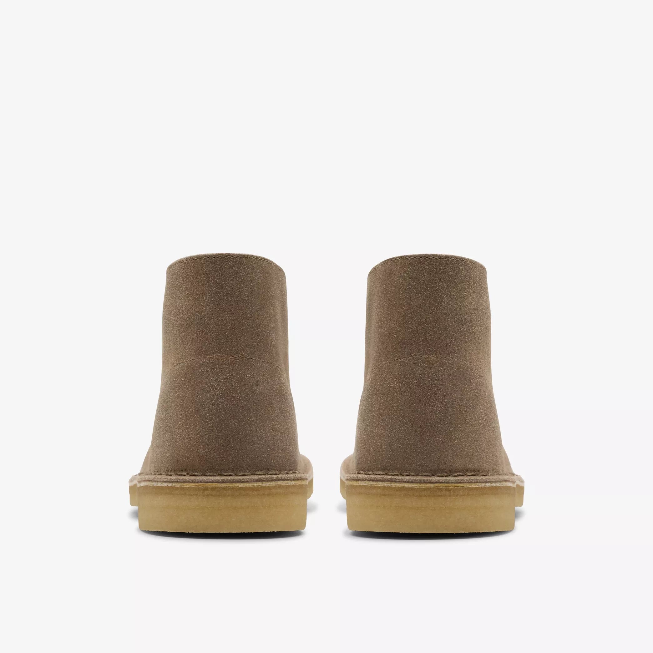Clarks Men's Desert Boot in Taupe Distressed - Classic Suede Chukka Boots for Men | Comfortable & Stylish Casual Footwear for Everyday Wear, Office & Outdoor Adventures