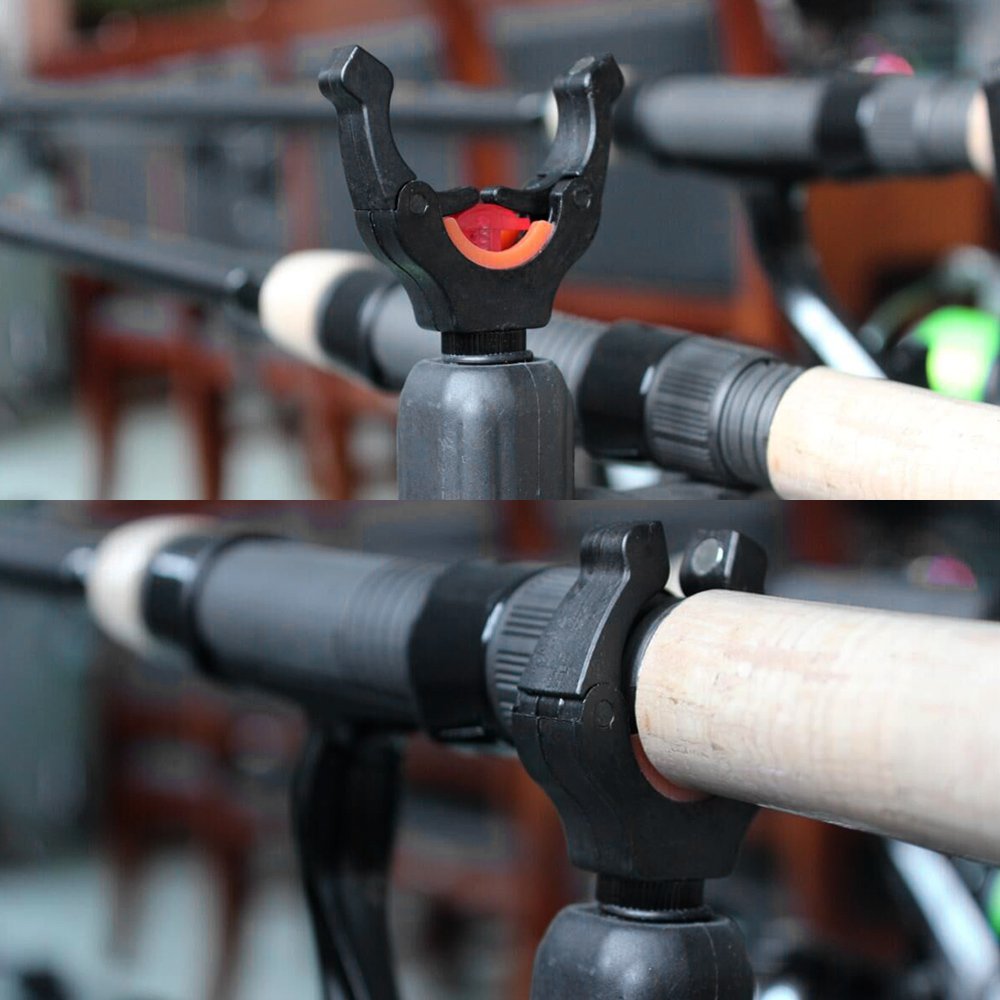 Lixada Fishing Rod Holder - Adjustable Fishing Pole Grip Support with Quick Connect Tool for Tackle Accessories | Perfect for Shore, Boat & Kayak Fishing