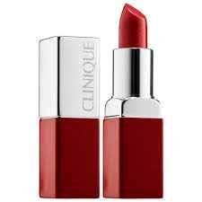 CLINIQUE Pop Lip Colour + Primer Mini Passion Pop - Travel Size Lipstick with Moisturizing Formula for All-Day Wear | Perfect for On-the-Go, Travel, and Everyday Makeup