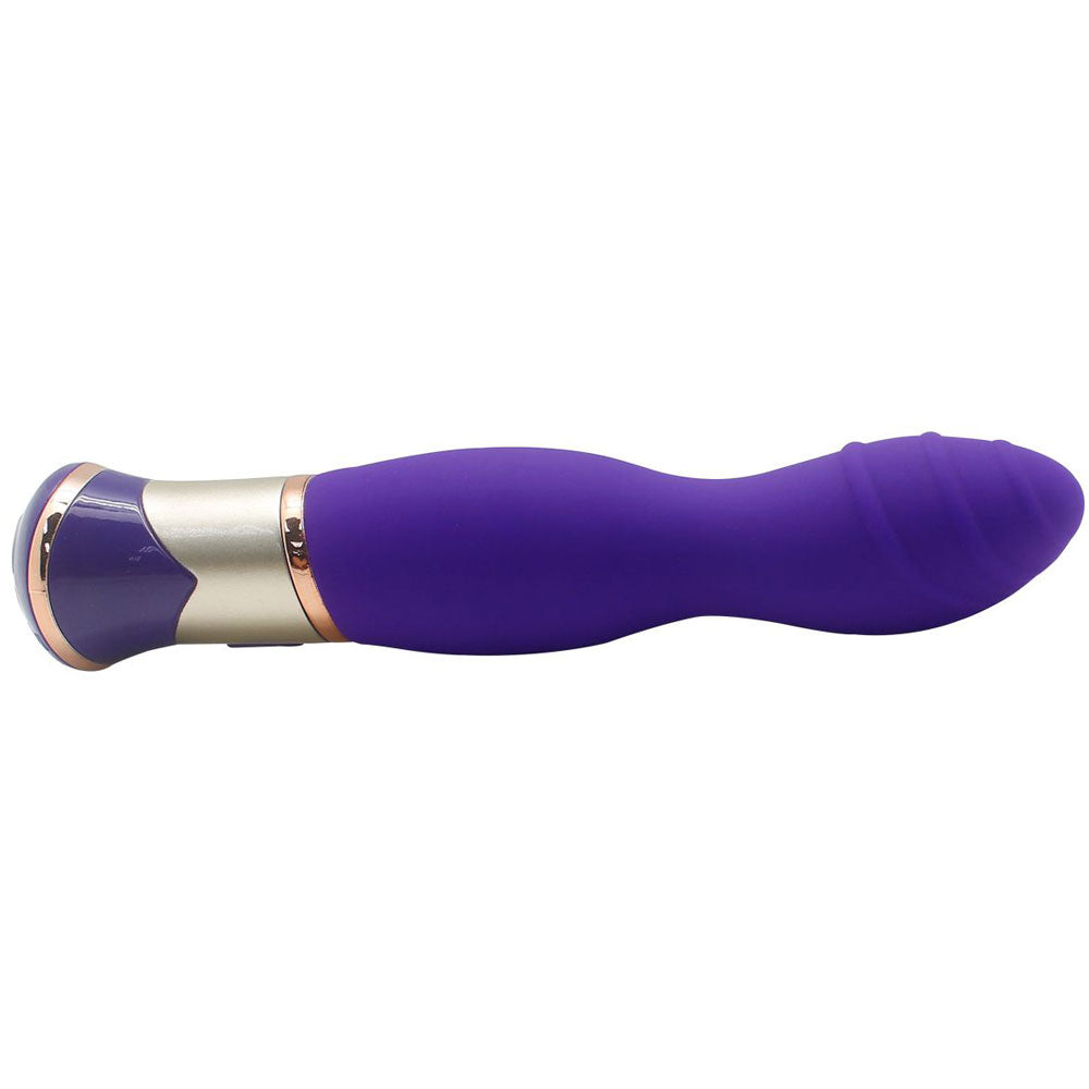 Ecstasy Rotating Rippled Vibe - Powerful Personal Massager for Relaxation & Intimacy - Perfect for Couples & Solo Use