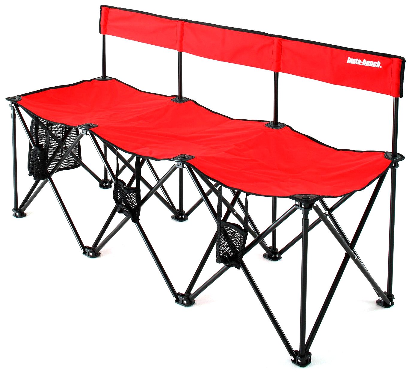 Insta-Bench LX 3-Seater Outdoor Bench - Durable Patio Furniture for Garden, Backyard & Deck - Weather-Resistant Wooden Bench with Comfortable Seating