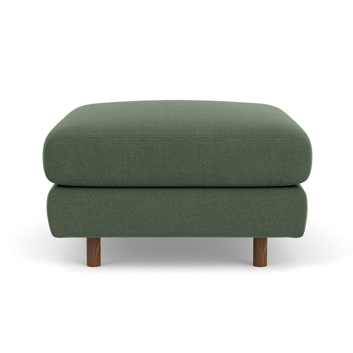 Dylan Fabric Ottoman - Soft and Stylish Footrest, Storage Bench, Living Room Accent Piece - Perfect for Small Spaces, Bedroom, or Lounge Area