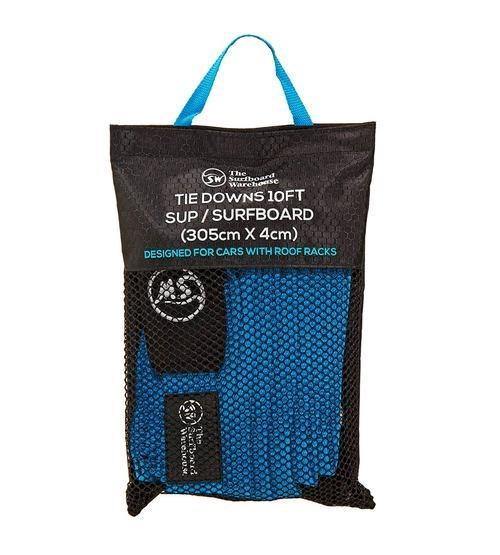10FT Heavy-Duty Tie Down Straps with Metal Hooks - 1,000 lbs Capacity - Secure Cargo, Motorcycles, ATVs & More for Transport & Storage