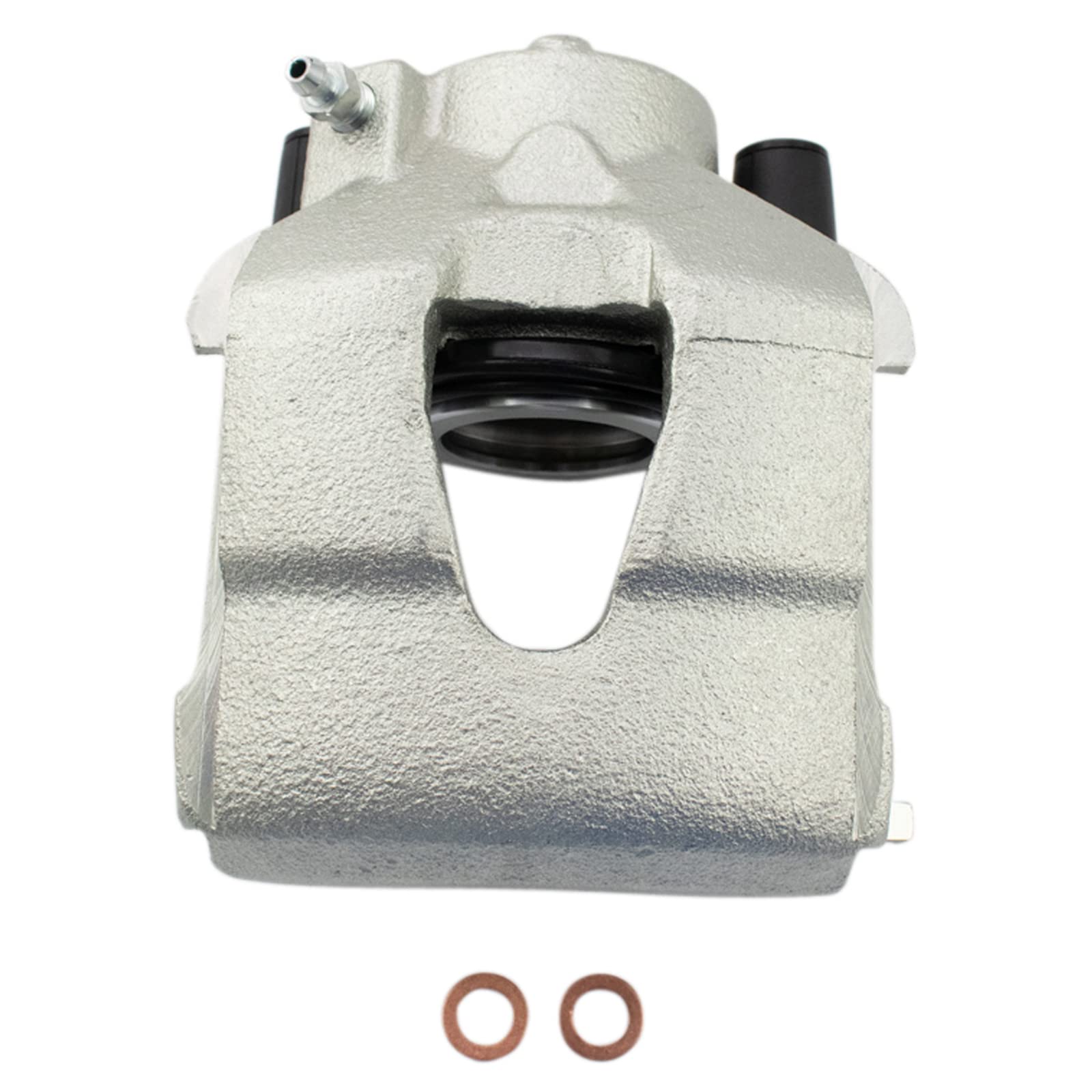 TRQ Front Performance Brake Pad & Rotor Kit - Ceramic Vented Premium G-Coated Brake Caliper Set - Compatible with 2009-2011 Audi A3 Quattro - Perfect for High-Performance Driving & Daily Commuting