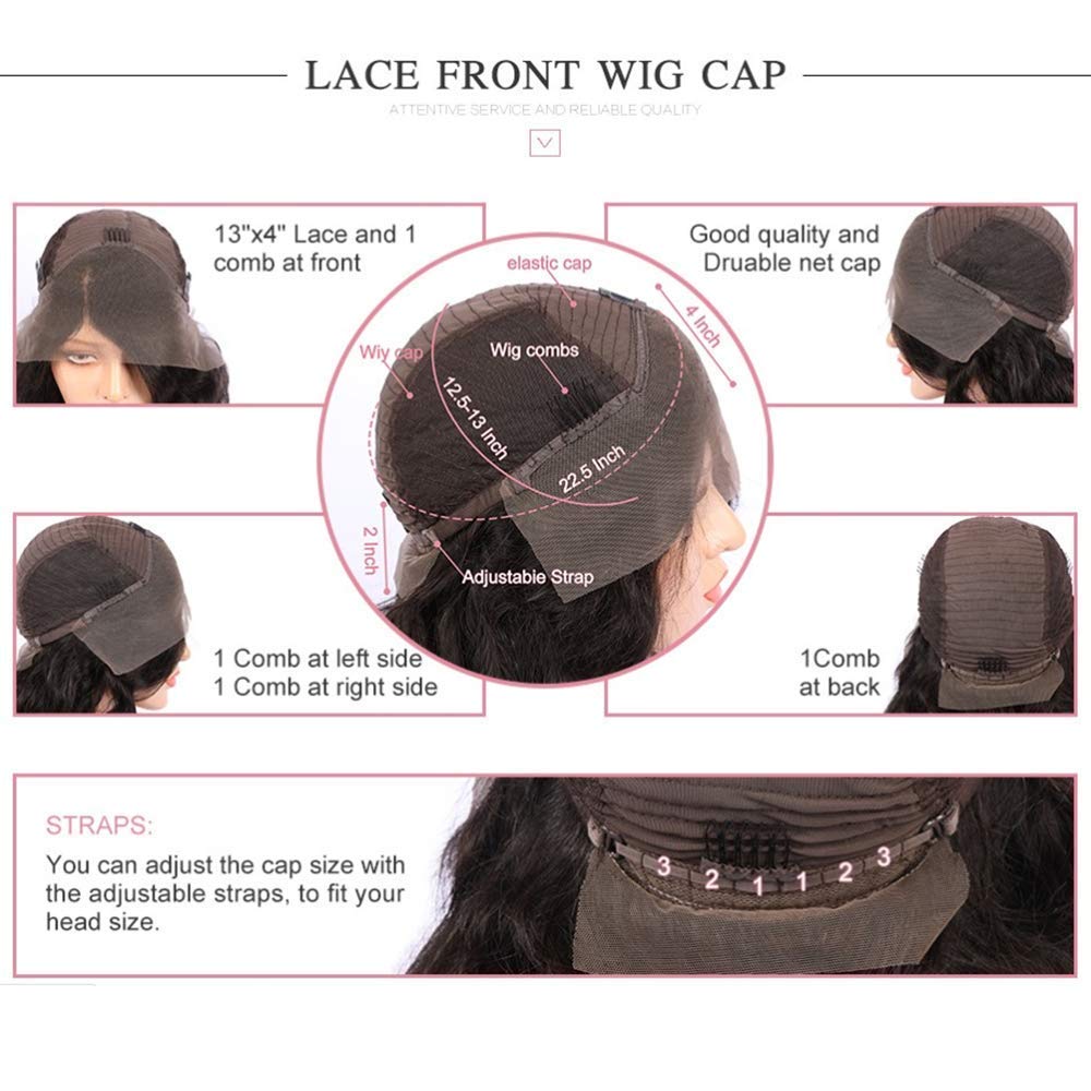 JYZ 180% Density 13x4 Lace Front Human Hair Wigs - Brazilian Virgin Hair, Hot Red Curly Wigs for Black Women, Pre-Plucked with Baby Hair, Transparent HD Lace, Middle Part 22 Inch - Perfect for Daily Wear, Parties & Special Occasions