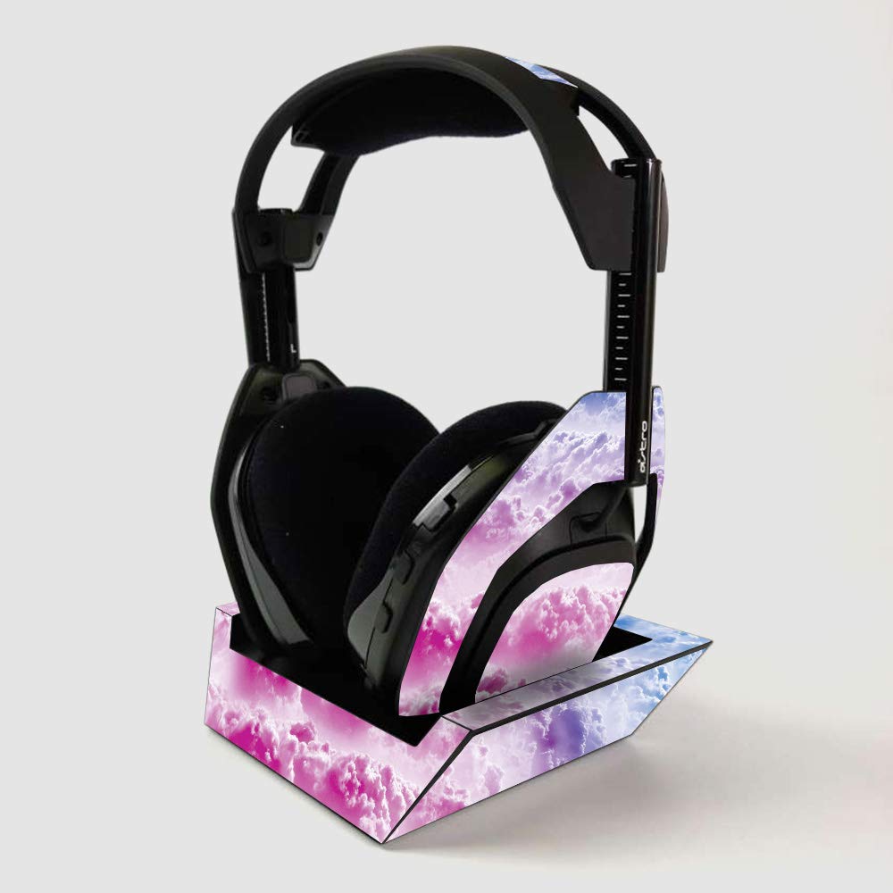 ASTRO Gaming A50 Wireless Headphone Skin & Base Station Cover - Candy Clouds Design | Protective Vinyl Decal Wrap | Easy to Apply | Made in USA | Perfect for Gaming Setups & Travel Protection