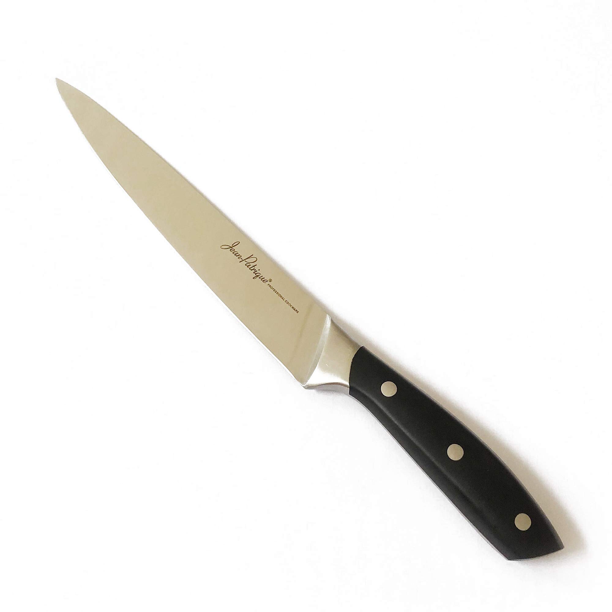 Premium Jean-Patrique Onyx Knife Collection - 14 Piece Knife Set with Block for Professional Chefs & Home Cooking | Perfect for Kitchen, BBQ, Camping & Gift Giving