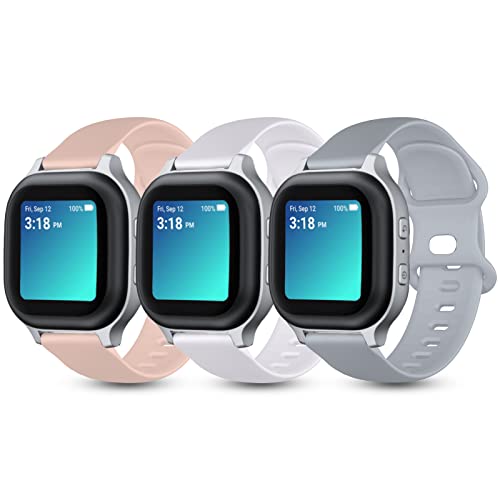 3 Pack Kids Gabb Watch Bands - Compatible with Gizmo Watch 1/2/3, Soft Silicone Sport Strap for Boys & Girls - Perfect for School & Play