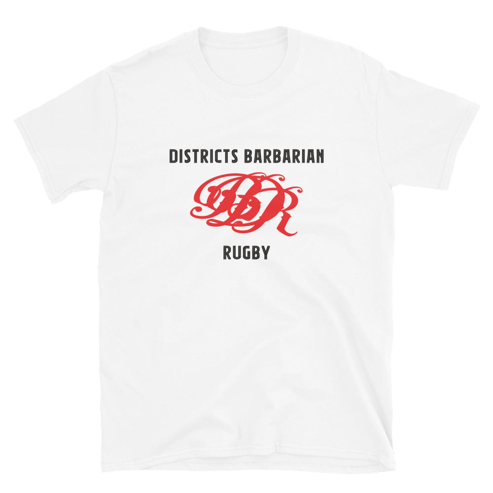 Districts Barbarian RFC Basic T-Shirt - Men's Casual Short Sleeve Cotton Tee for Everyday Wear, Gym & Street Style