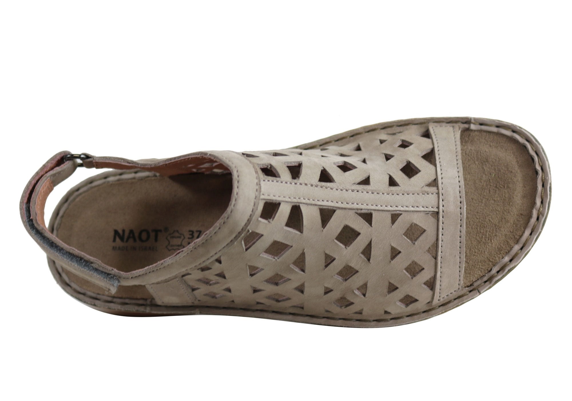 Naot Amadora Women's Leather Comfort Sandals - Wide Fit, Orthotic Friendly - Perfect for Travel, Walking & Everyday Wear