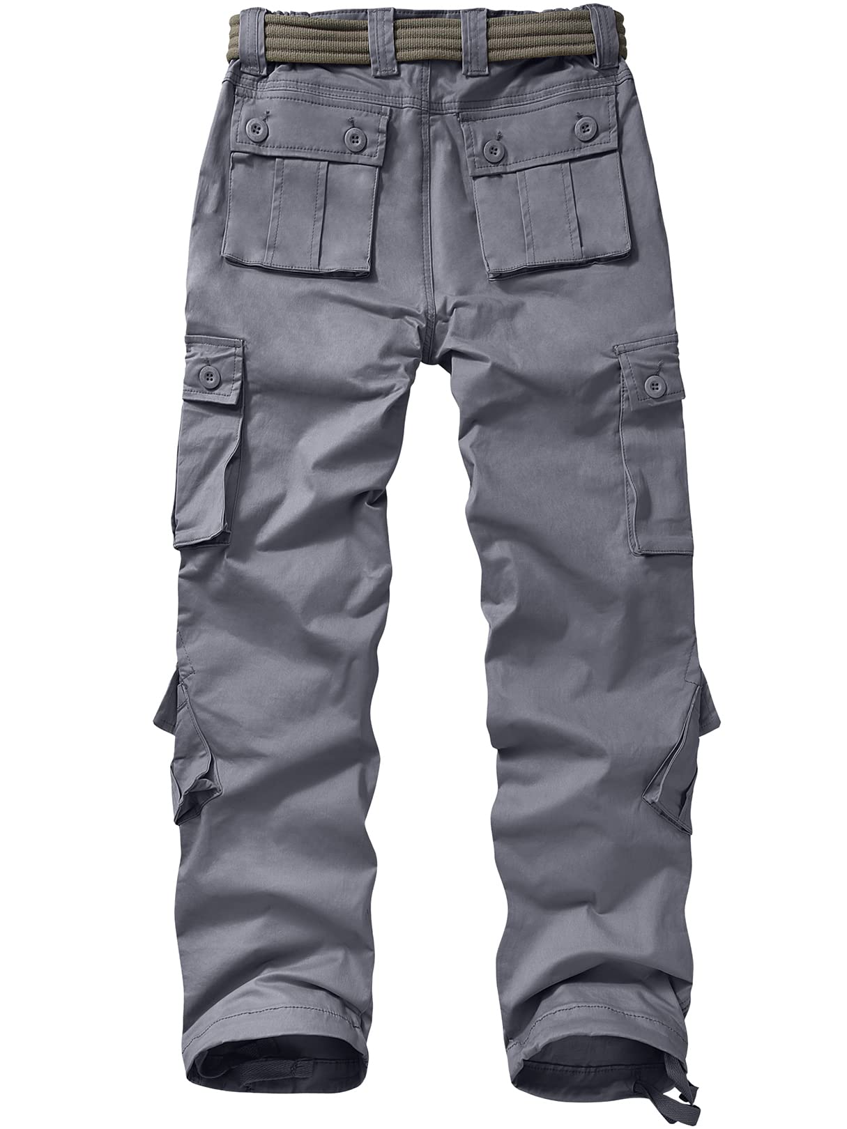 Alfiudad Women's Cargo Pants with Multiple Pockets - Casual Military Tactical Work Pants for Hiking, Outdoor Adventures & Everyday Wear