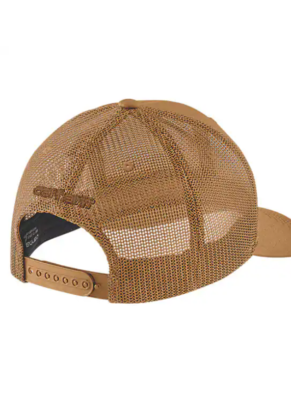 Rugged Flex™ Twill Mesh Back Logo Patch Cap - Durable Adjustable Baseball Hat for Outdoor Sports, Hiking & Casual Wear