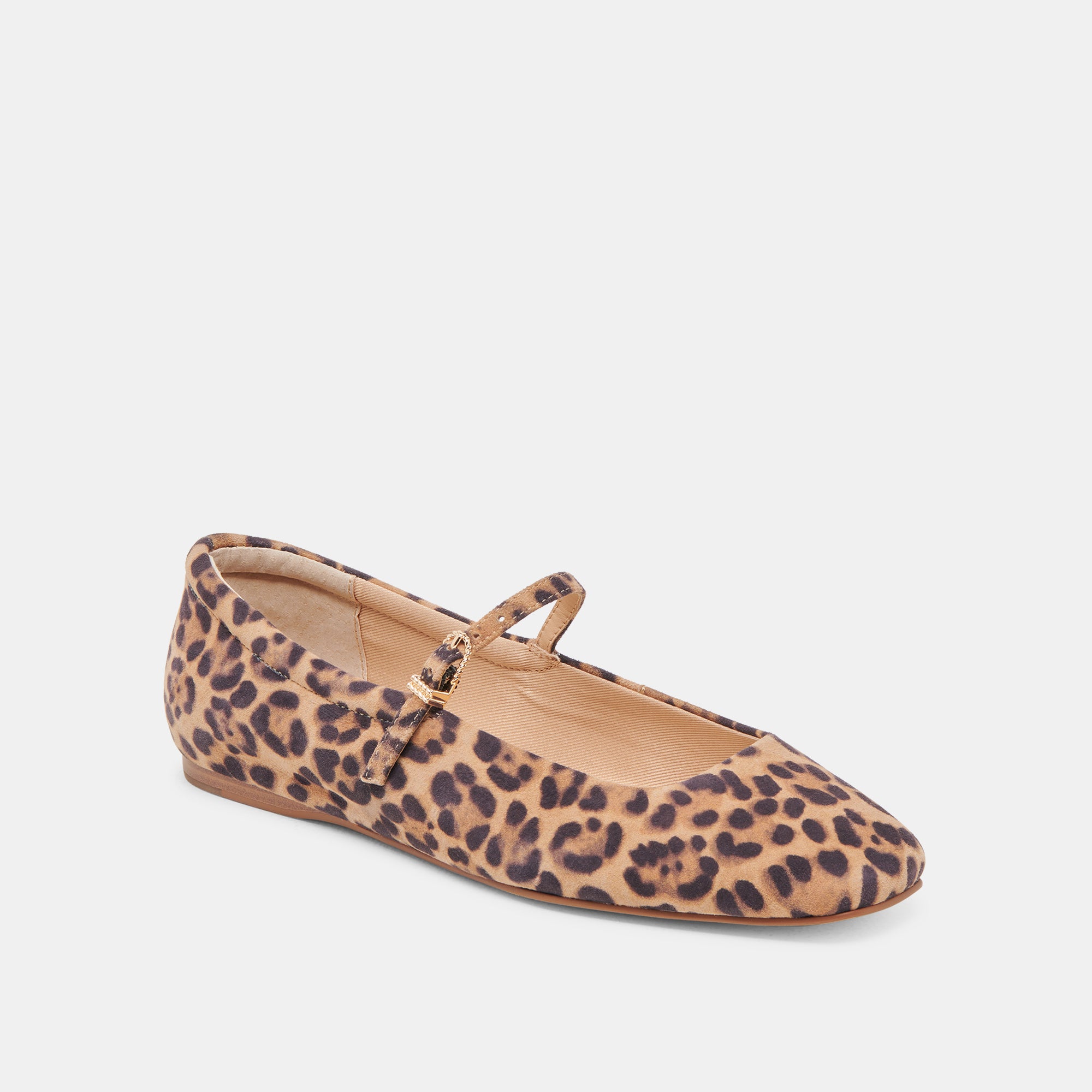 REYES Women's Ballet Flats - DK Leopard Suede Loafers for Comfort & Style | Perfect for Work, Travel & Casual Outfits